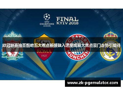 欧冠联赛抽签前瞻五大看点新援融入速度成最大焦点豪门走势引期待